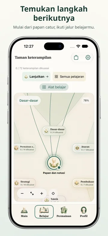 Pawnpetal Chess: Dasar catur dan jalur belajarmu