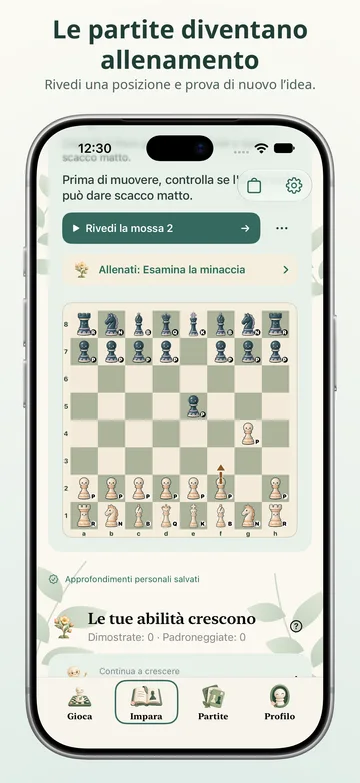 Pawnpetal Chess: Rivedi una posizione e metti in pratica l’idea