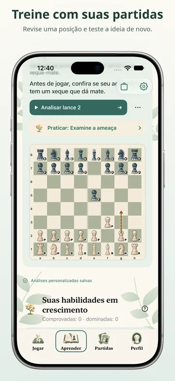 Pawnpetal Chess: Reveja uma posição e pratique a ideia