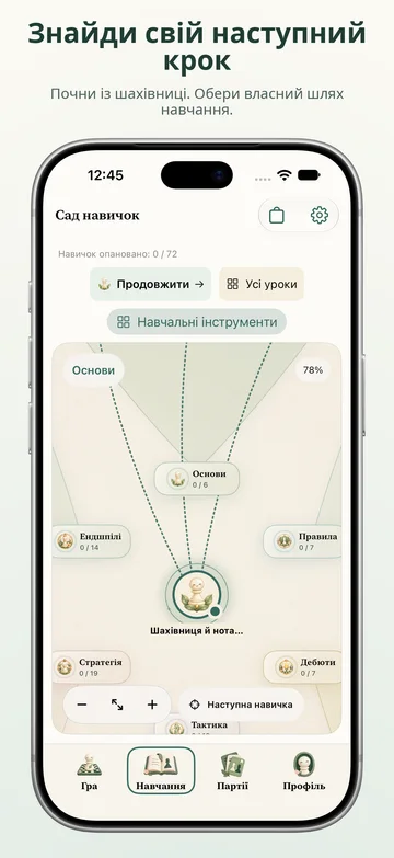 Pawnpetal Chess: Основи шахів і ваш шлях навчання