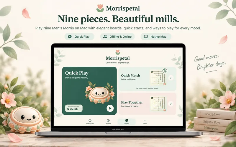 Morrispetal: Nine pieces and beautiful mills on Mac (Mac)